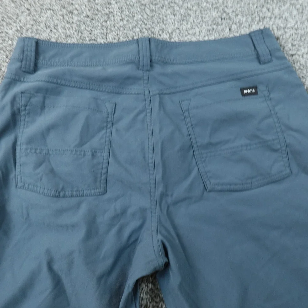 Prаnа Shorts Mens 35 Blue Stretch Zion Performance Hiking Outdoor Travel Tech